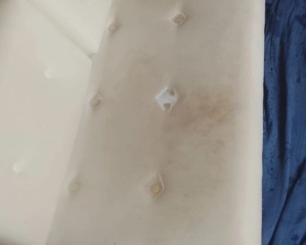 Higienização de Estofados em SP - Absoluta Higienização - Antes e Depois