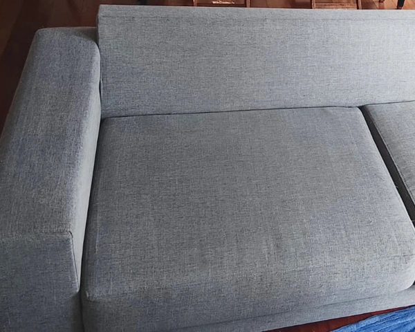 Higienização de Estofados em SP - Absoluta Higienização - Antes e Depois