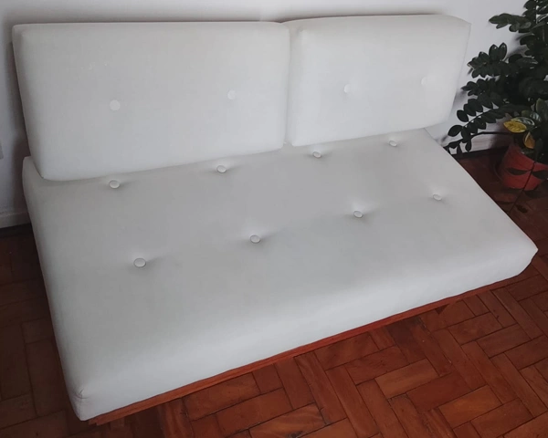 Higienização de Estofados em SP - Absoluta Higienização - Antes e Depois